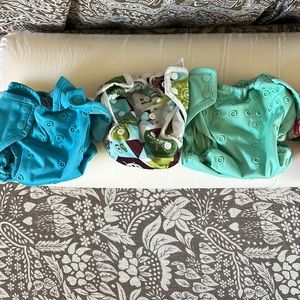 8 Rumparooz kangacare newborn cloth diaper covers